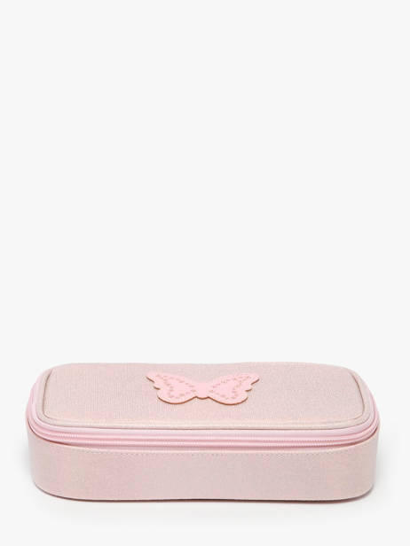 Pennenzak 1 Compartiment Caramel et cie Roze boheme FI